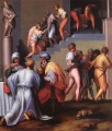 El castigo del panadero retratista manierista florentino Jacopo da Pontormo